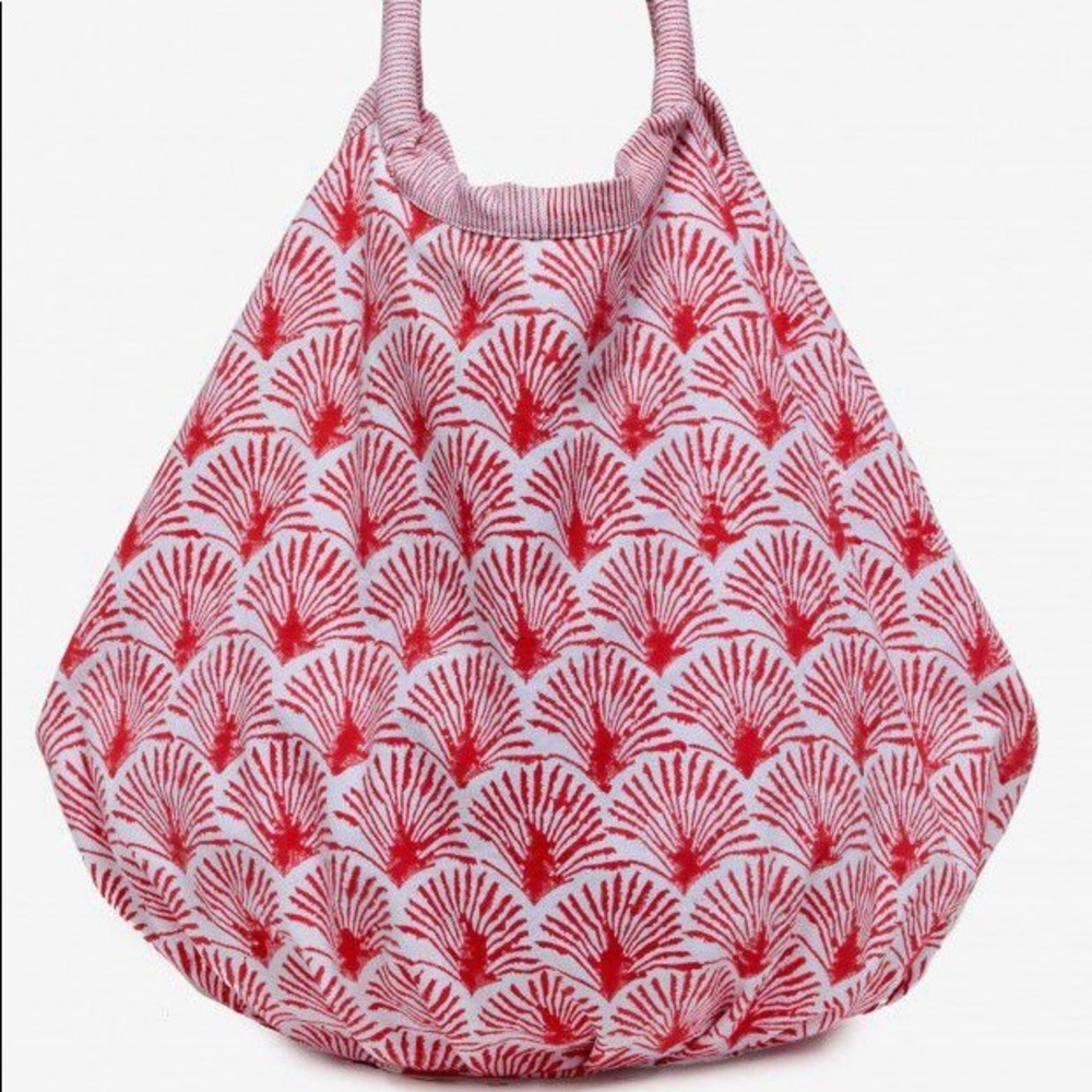 Roller Rabbit viajero bondi beach tote bag